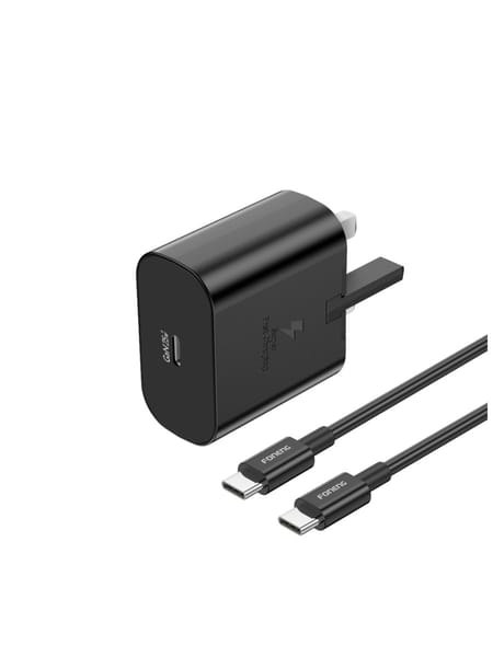 FONENG UK32 25W GaN USB-C Fast Charger with Type-C Cable